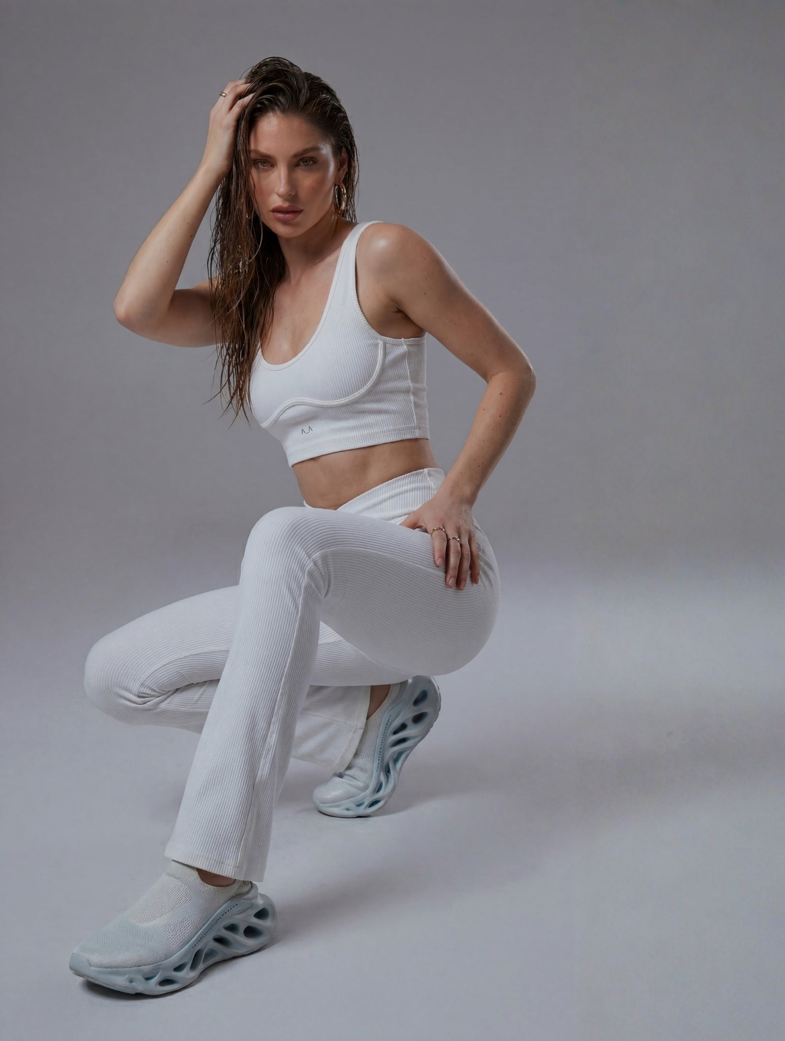 Ribbed Bootcut Leggings