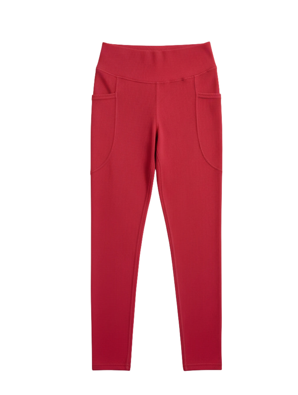 Ribbed High-Waist Leggings