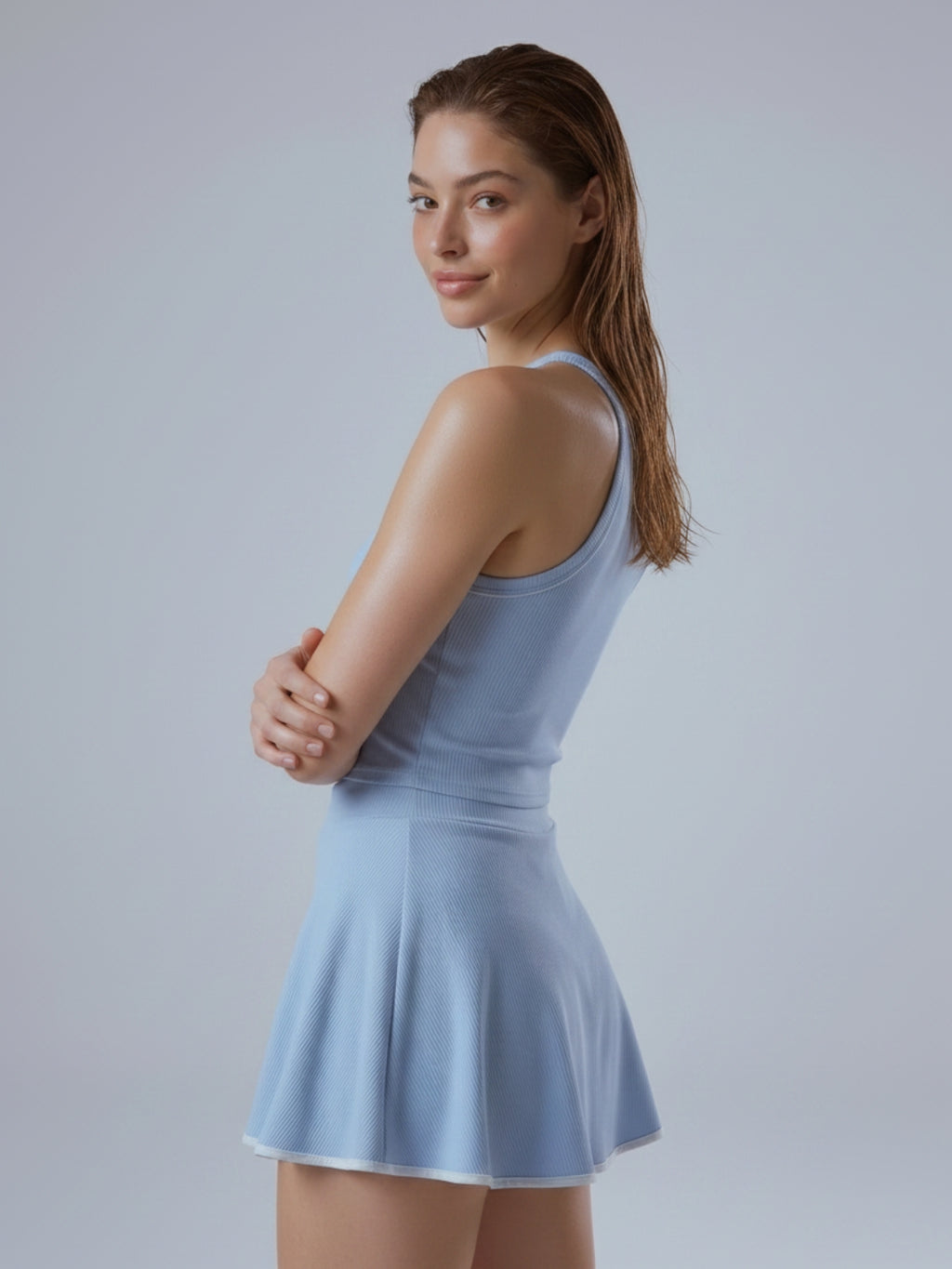 Rib Tennis Skirt