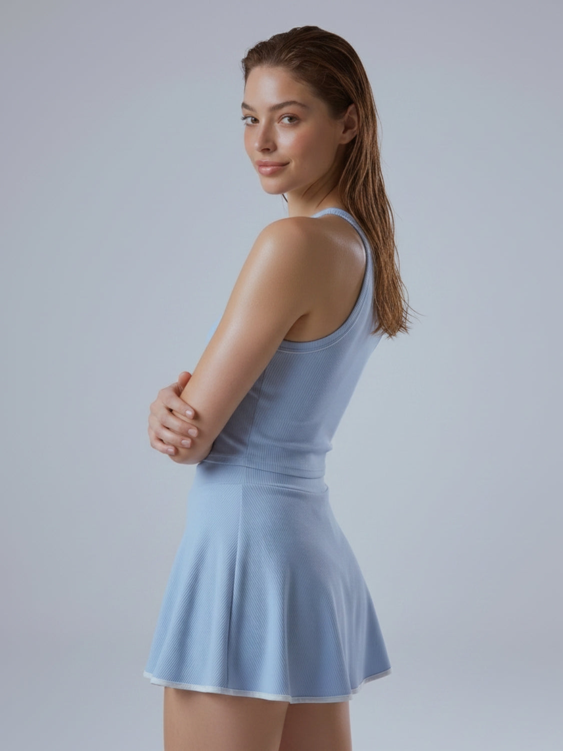 Rib Tennis Skirt