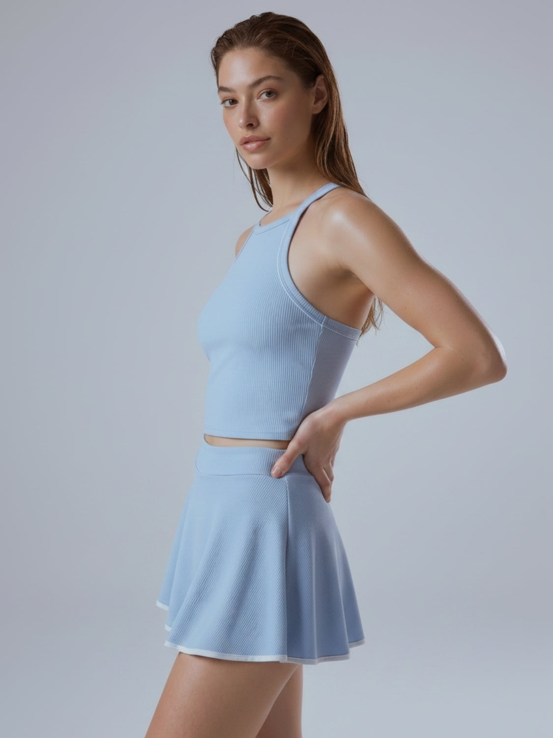 Rib Tennis Top