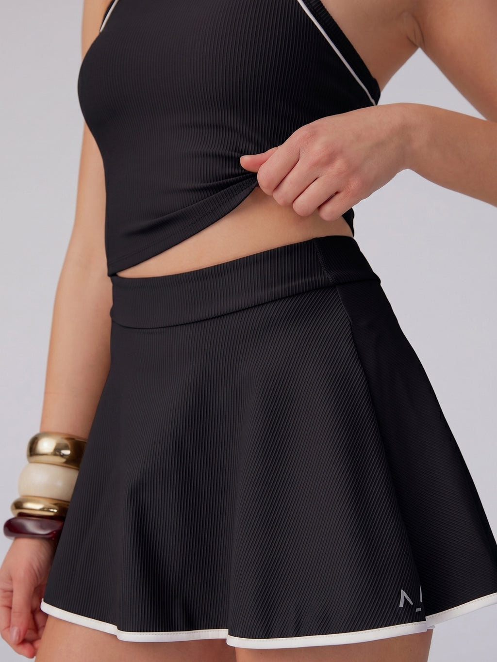 Rib Tennis Skirt