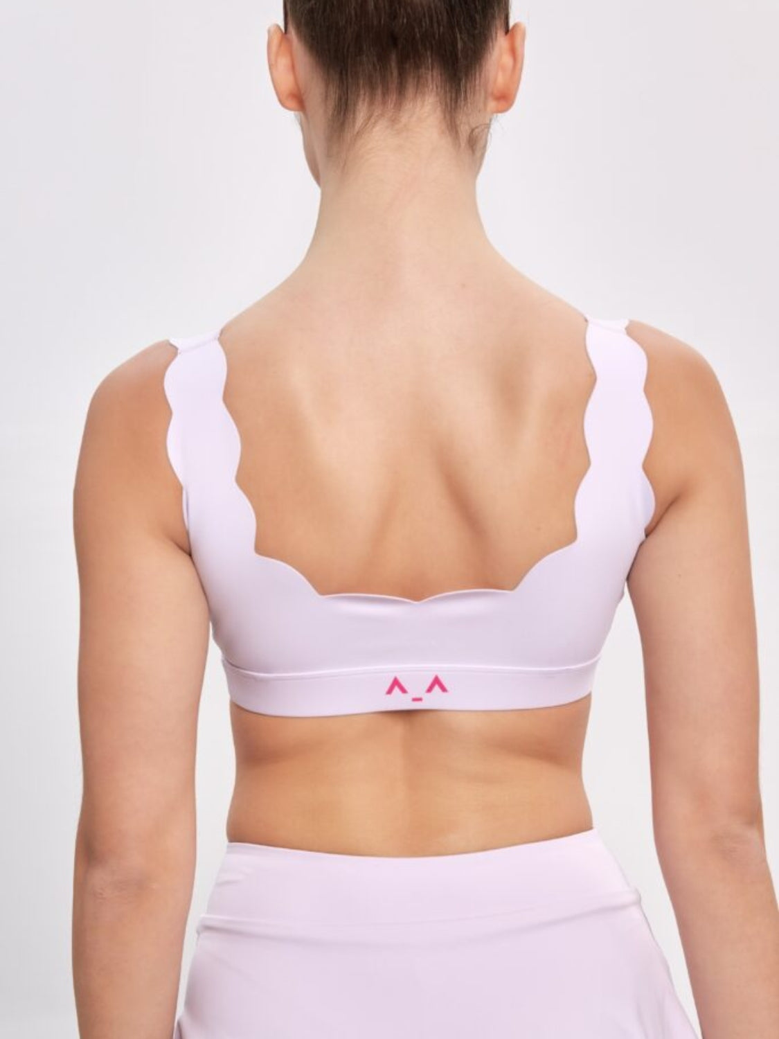 Scallop Lilac Sports Bra