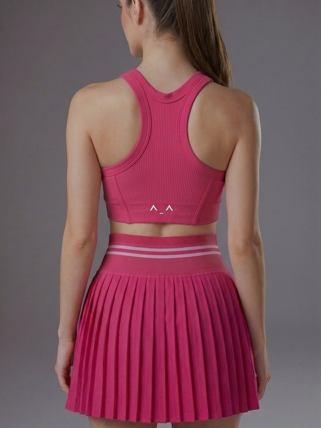 Hot Pink Basic Sports Top
