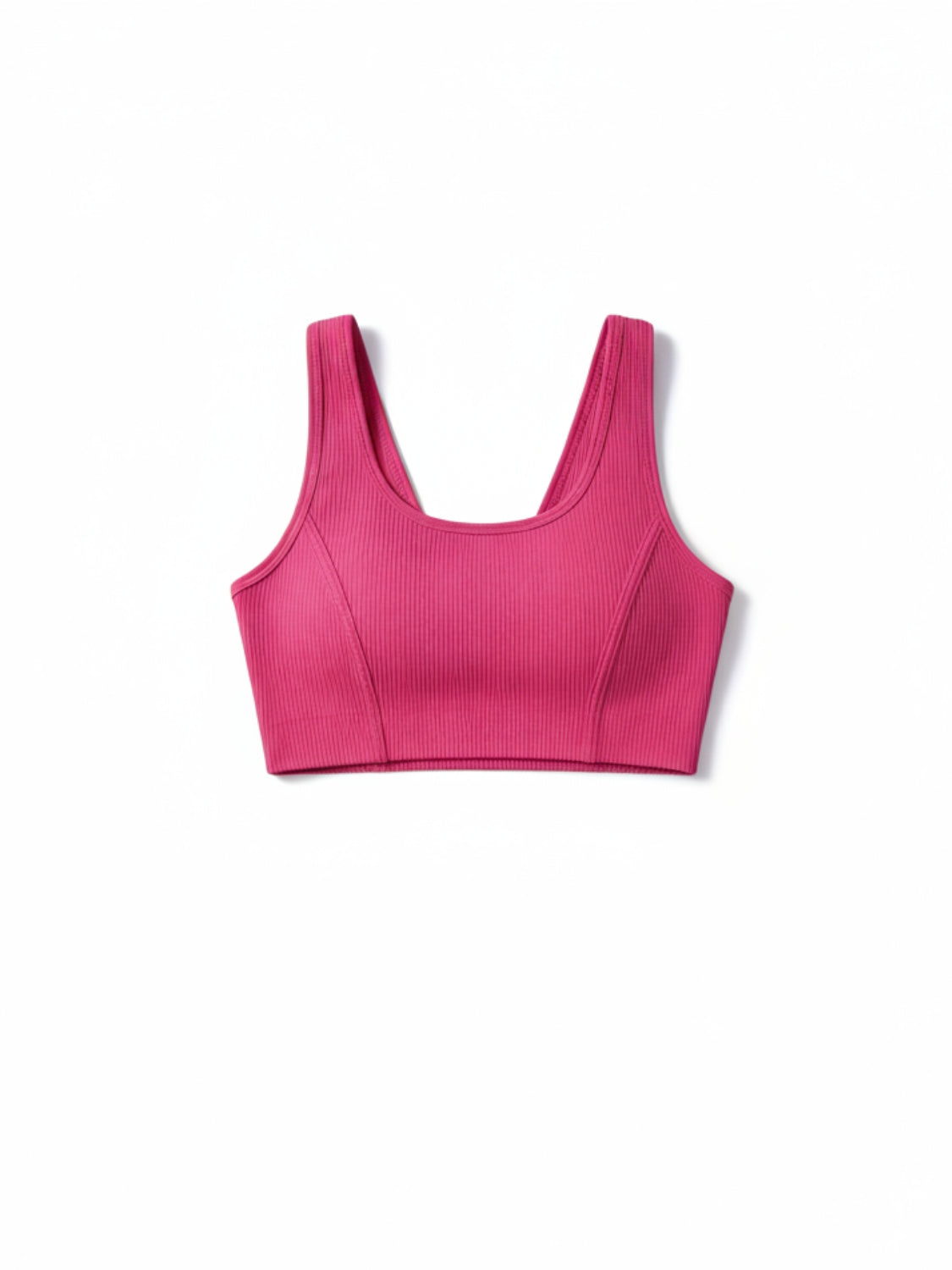 Hot Pink Basic Sports Top