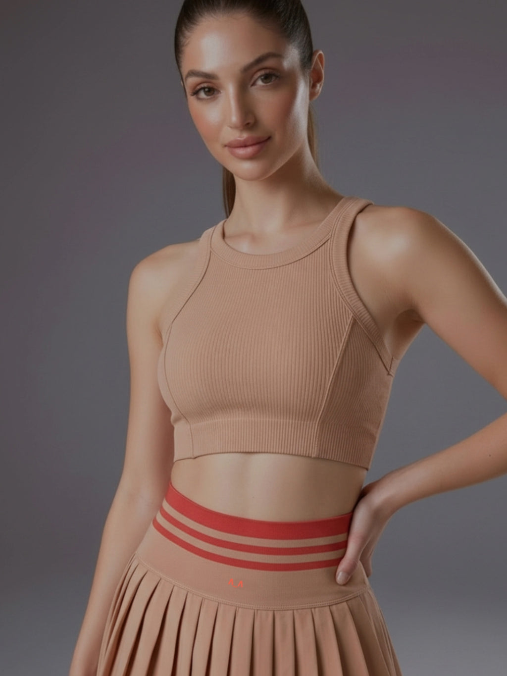 Nude Edge Racerback Top