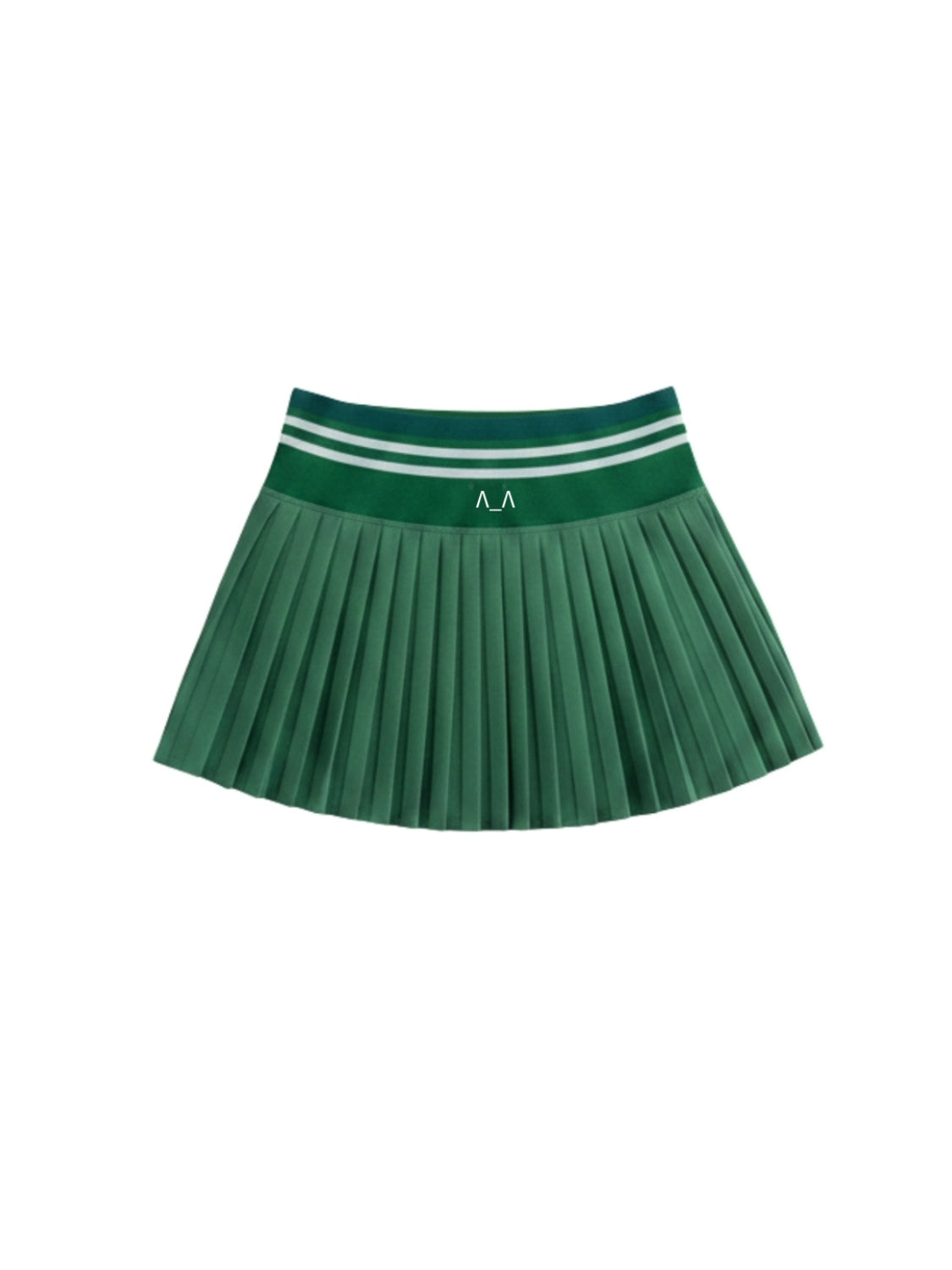 Forest Pleat Tennis Skirt
