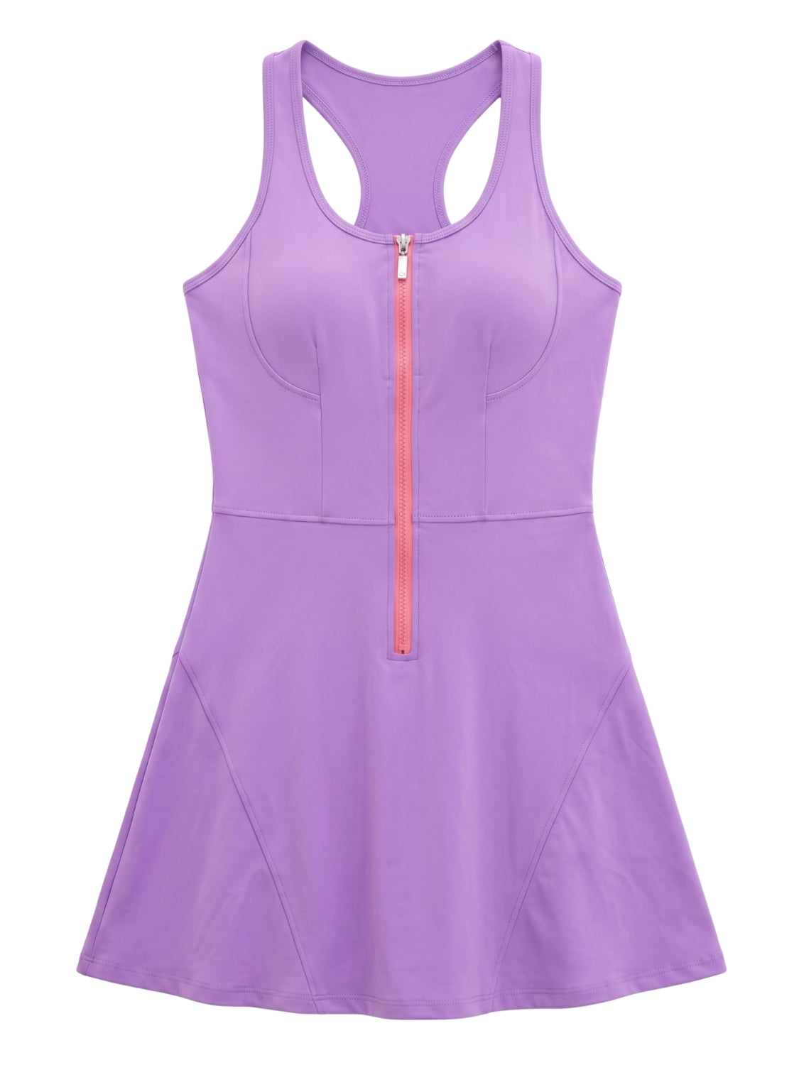 Lilac Zip Dress