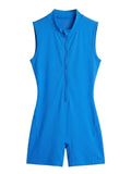 Sculpt Back Zip Unitard