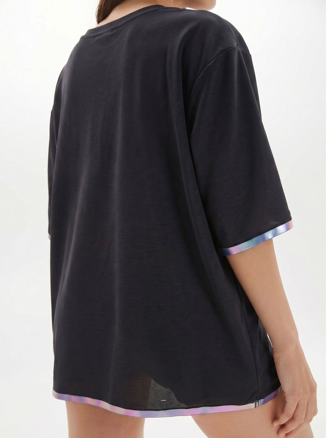 Cupro-Touch Oversized Tee