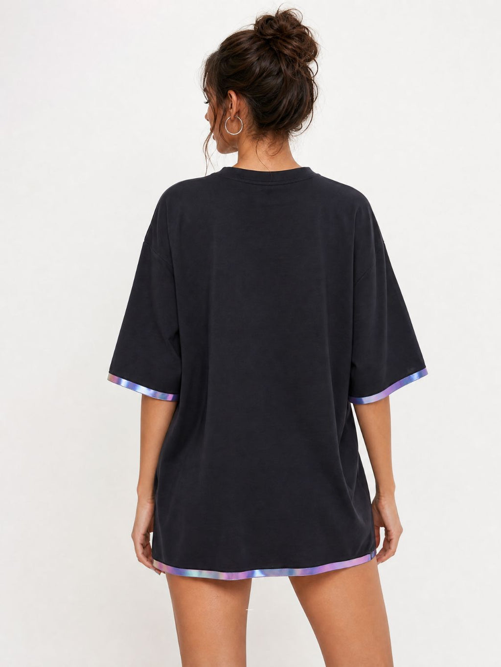Cupro-Touch Oversized Tee
