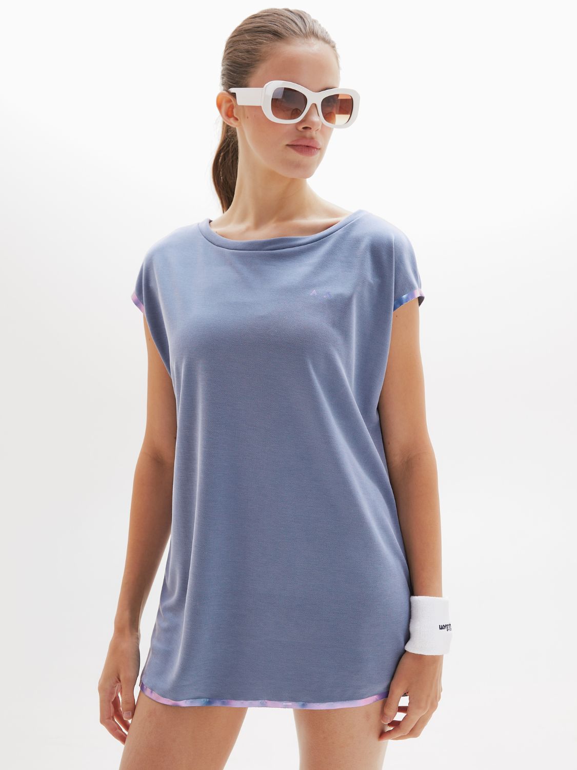Relaxed Boatneck Tee